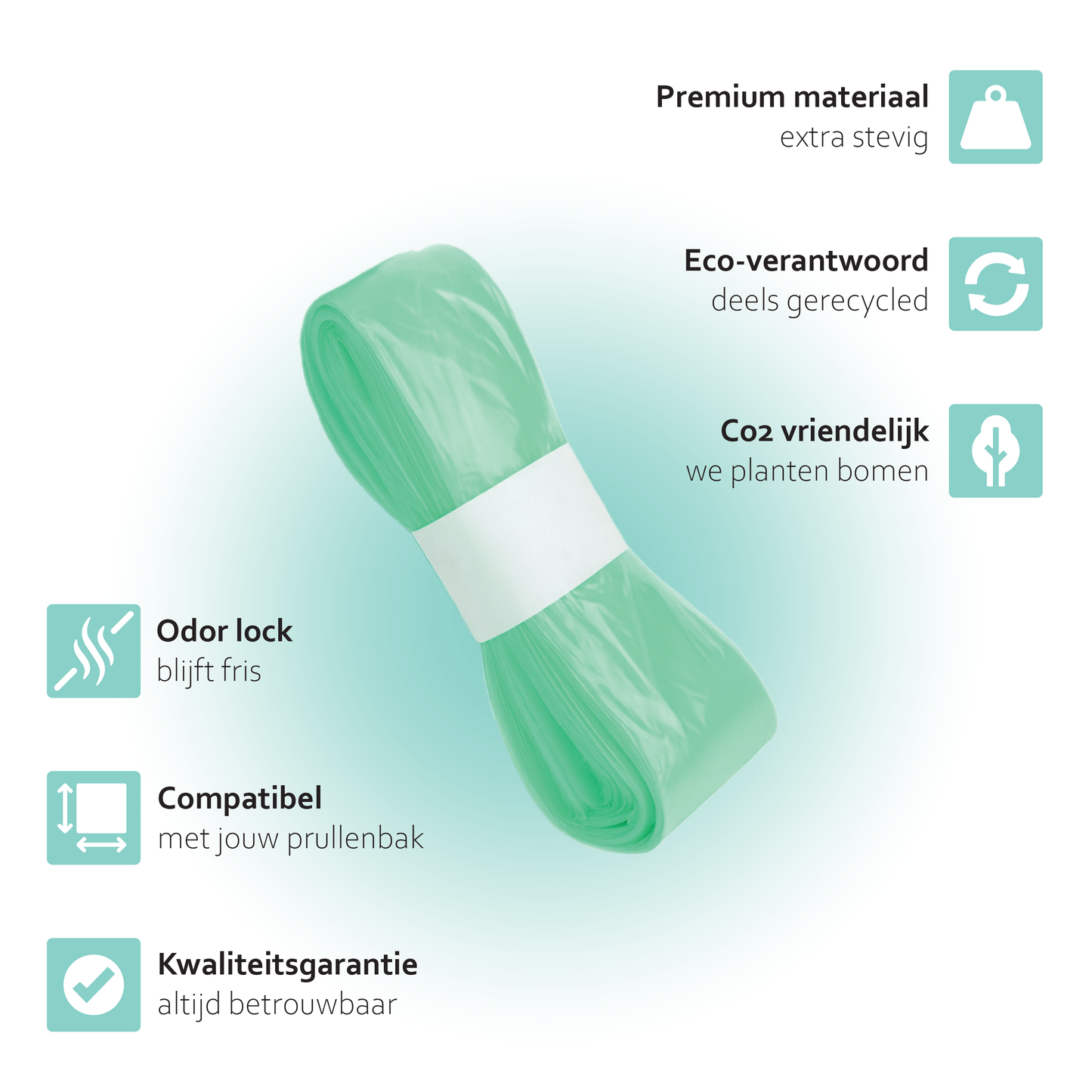 Strapper Odor Lock Müllbeutel für Kassetten - Geeignet für Windeleimer von Tommee Tippee