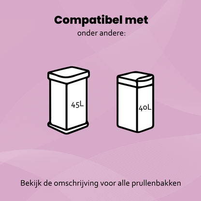 Strapper Müllbeutel Dunkelblau – Passend für Simplehuman Code J – 30–45 Liter