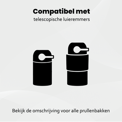Strapper Odor Lock Müllbeutel 8 L - Geeignet für Windeleimer von Chicco und We-Too
